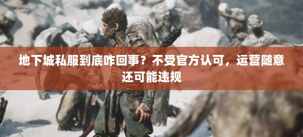 地下城私服到底咋回事？不受官方认可，运营随意还可能违规 第1张