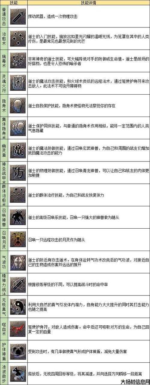 道士输出技能推荐 第2张