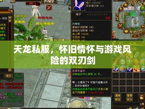 天龙私服：重温经典，畅享多样乐趣与稳定体验