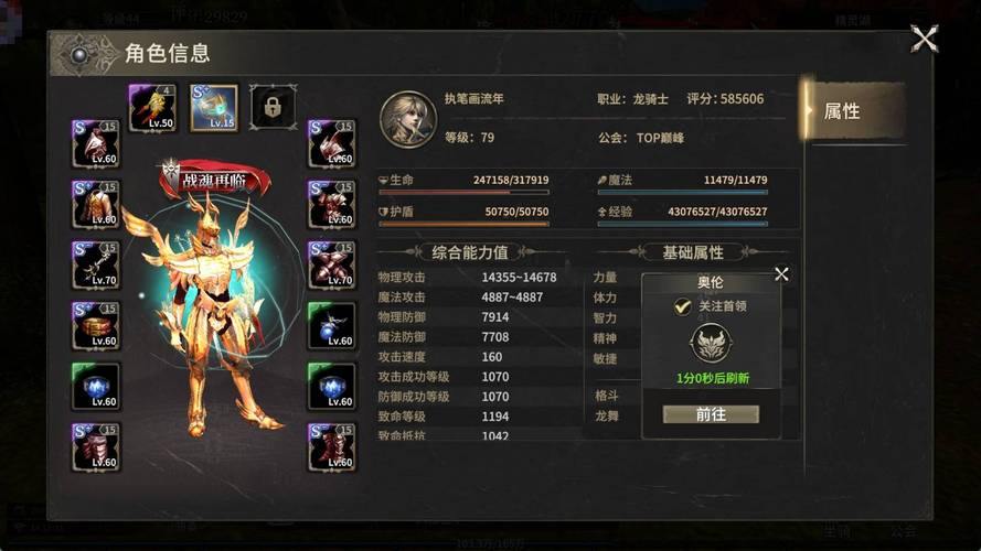 奇迹私服：我的游戏震撼体验与职业选择分享 第3张