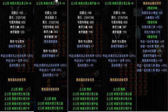 奇迹私服完全指南:职业装备玩法全解析,助你轻松变大神 第4张 奇迹私服完全指南:职业装备玩法全解析,助你轻松变大神 第4张