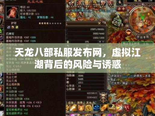 天龙八部私服是什么？好处、风险全解析，玩家必看 第3张