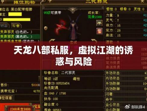 天龙私服揭秘：特点、玩法、优势全解析 第2张