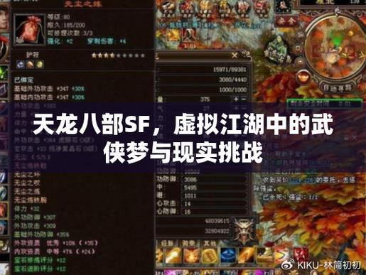 玩天龙八部sf必看!啥是sf及玩法,为何有人爱玩它? 第4张 玩天龙八部sf必看!啥是sf及玩法,为何有人爱玩它? 第4张